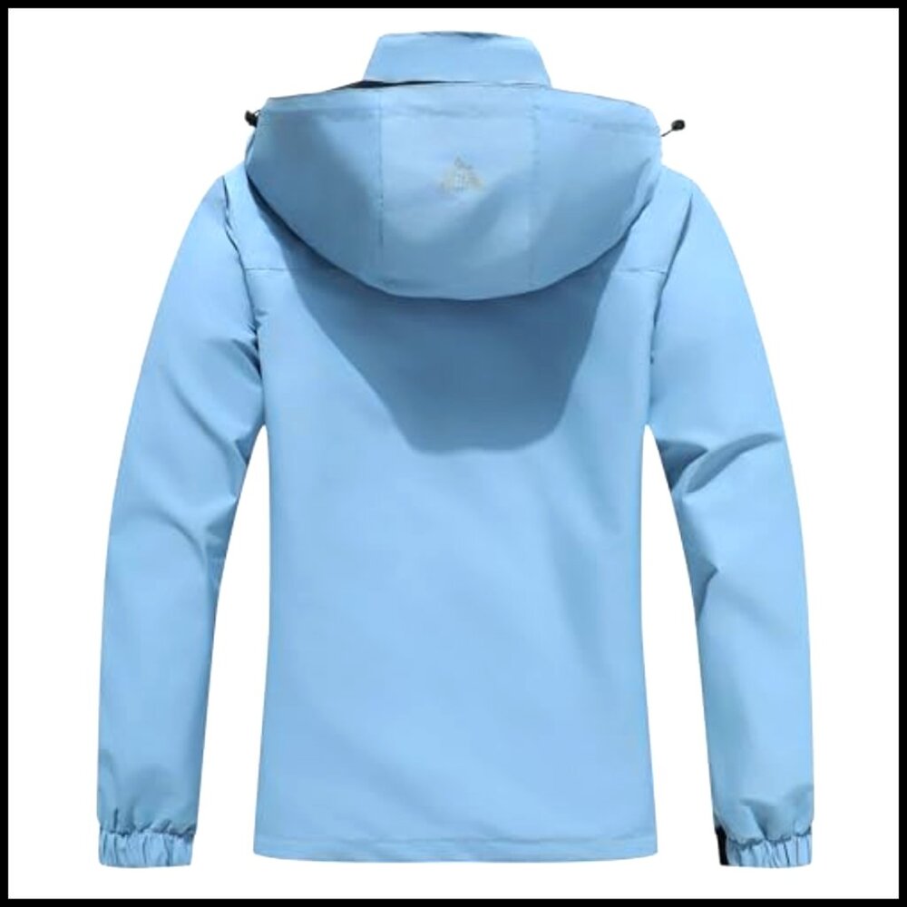 Waterproof Lightweight Rain Jacket Windproof Brea… - image 3